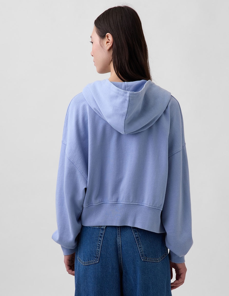 Sudadera con capucha y bolsa para mujer 3