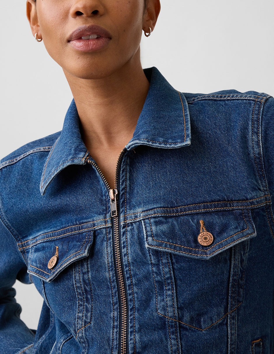 Chamarra denim para mujer