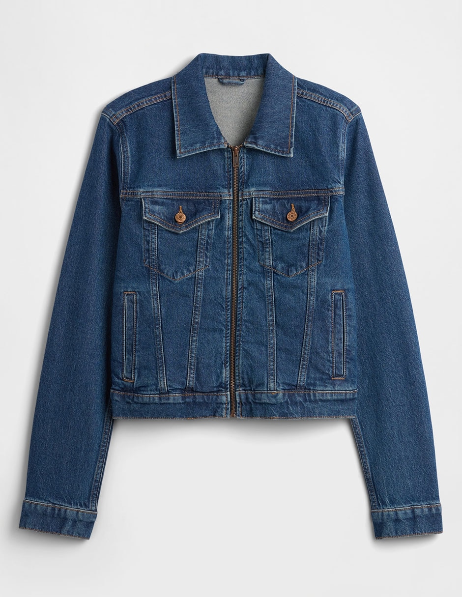 Chamarra denim para mujer