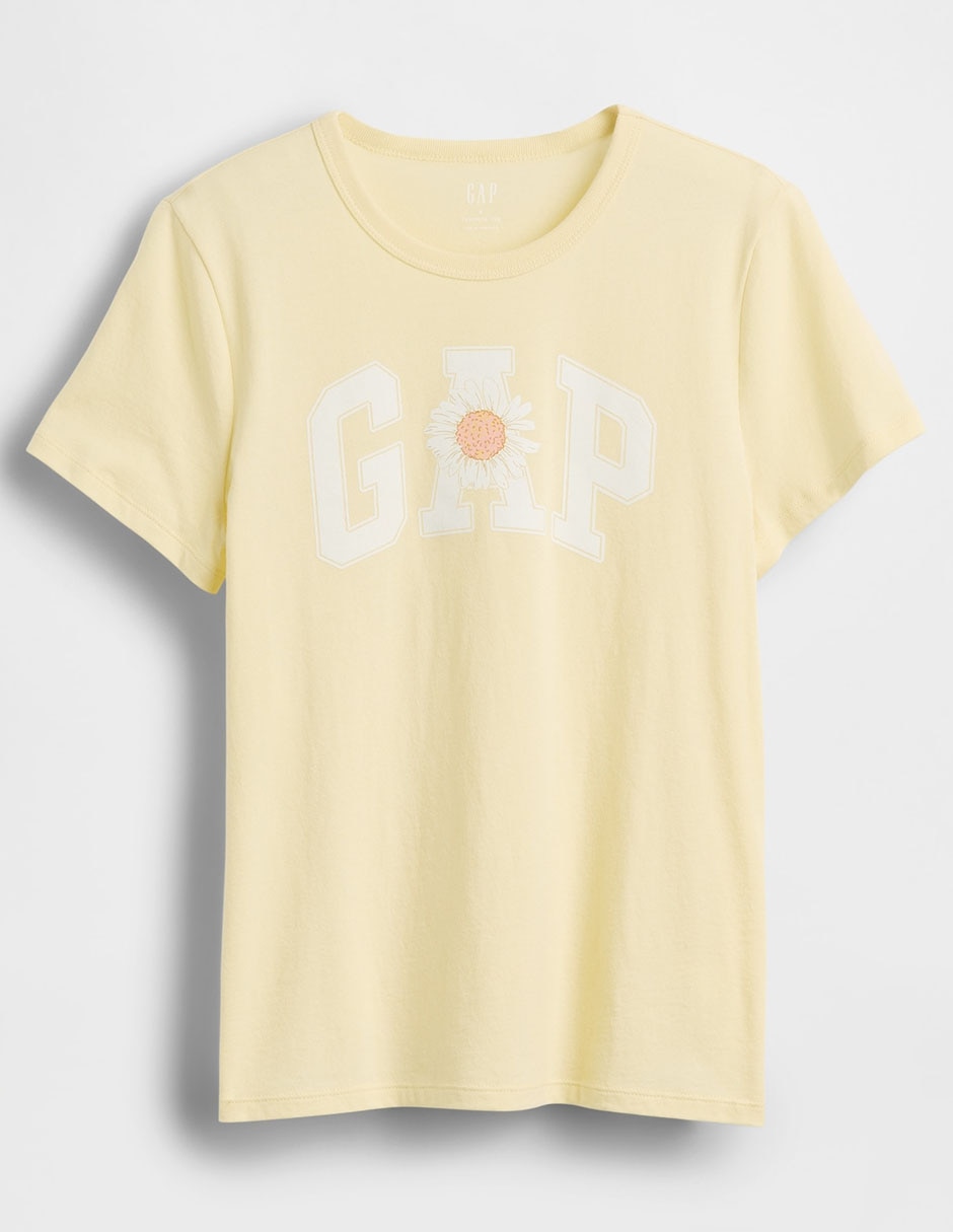 Playera manga corta cuello redondo mujer 2