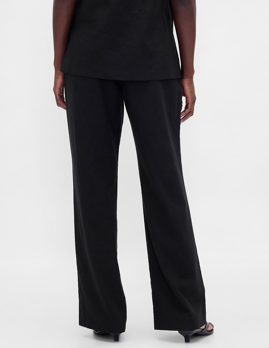 Pantalón de vestir acampanado para mujer 2