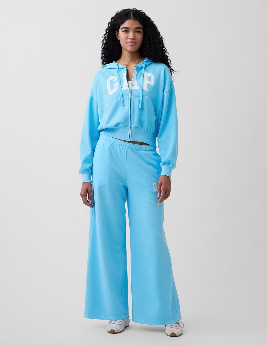 Sudadera con capucha y bolsa para mujer