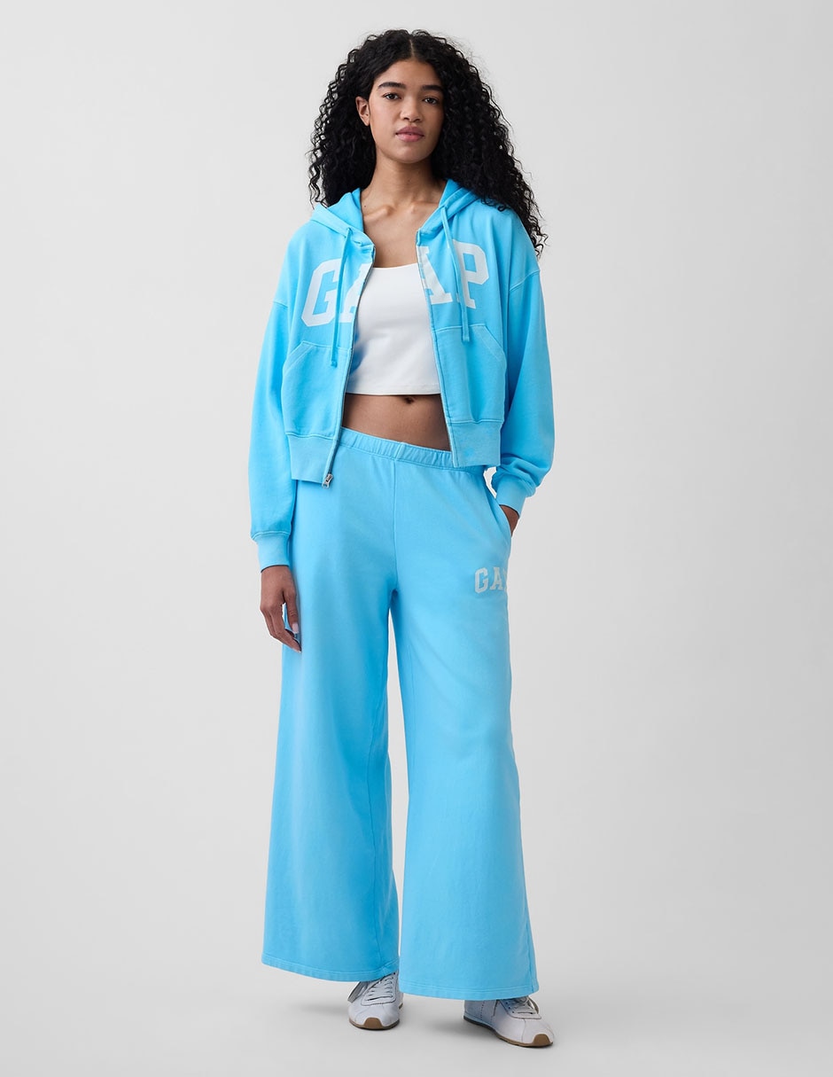 Sudadera con capucha y bolsa para mujer