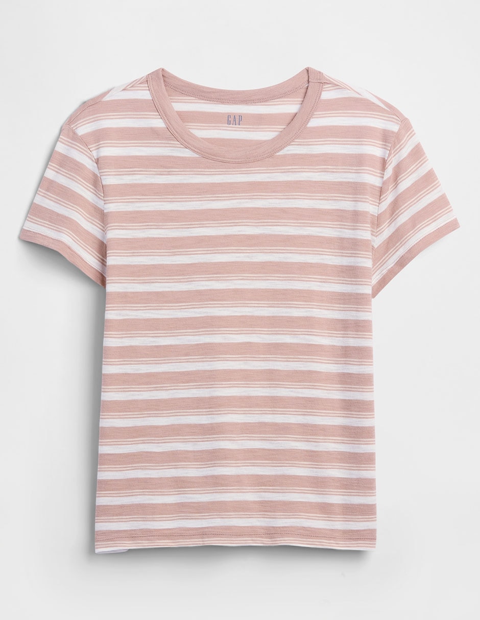 Playera GAP manga corta cuello redondo para mujer
