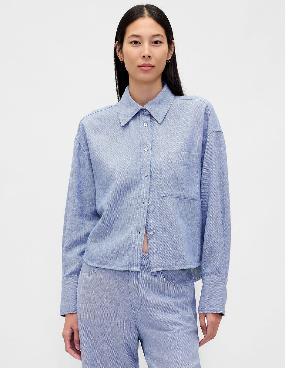 Camisa manga larga para mujer 1
