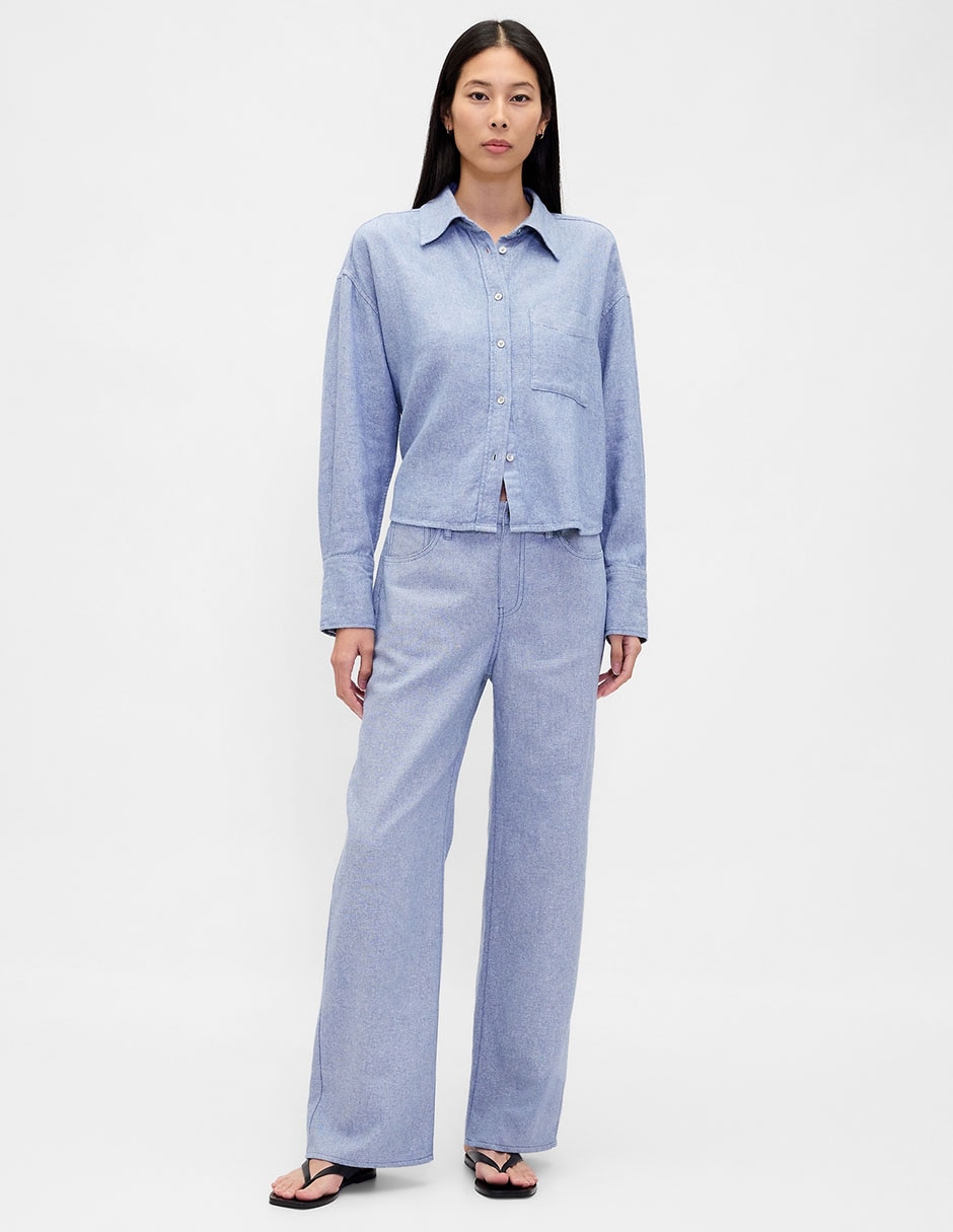 Camisa manga larga para mujer 5