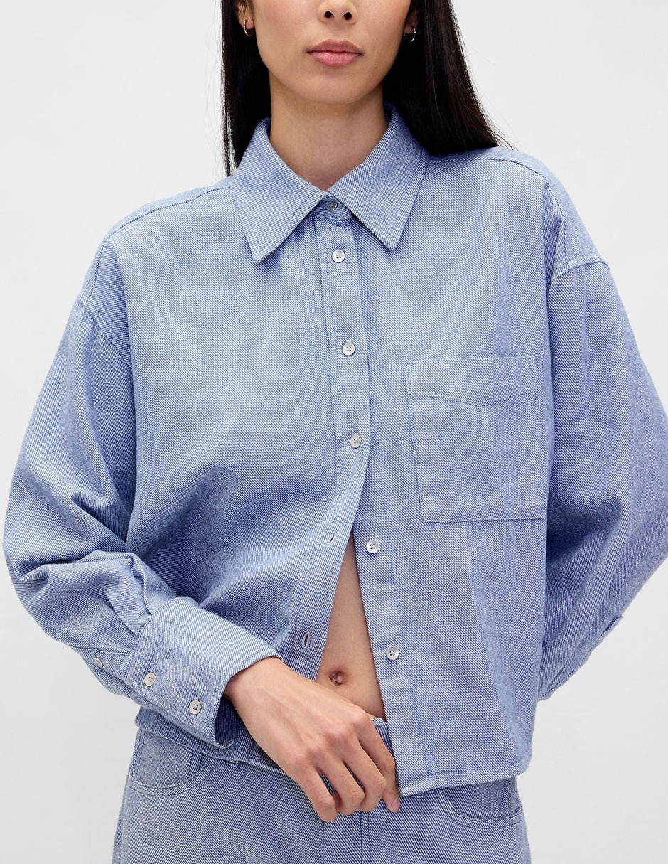 Camisa manga larga para mujer 7