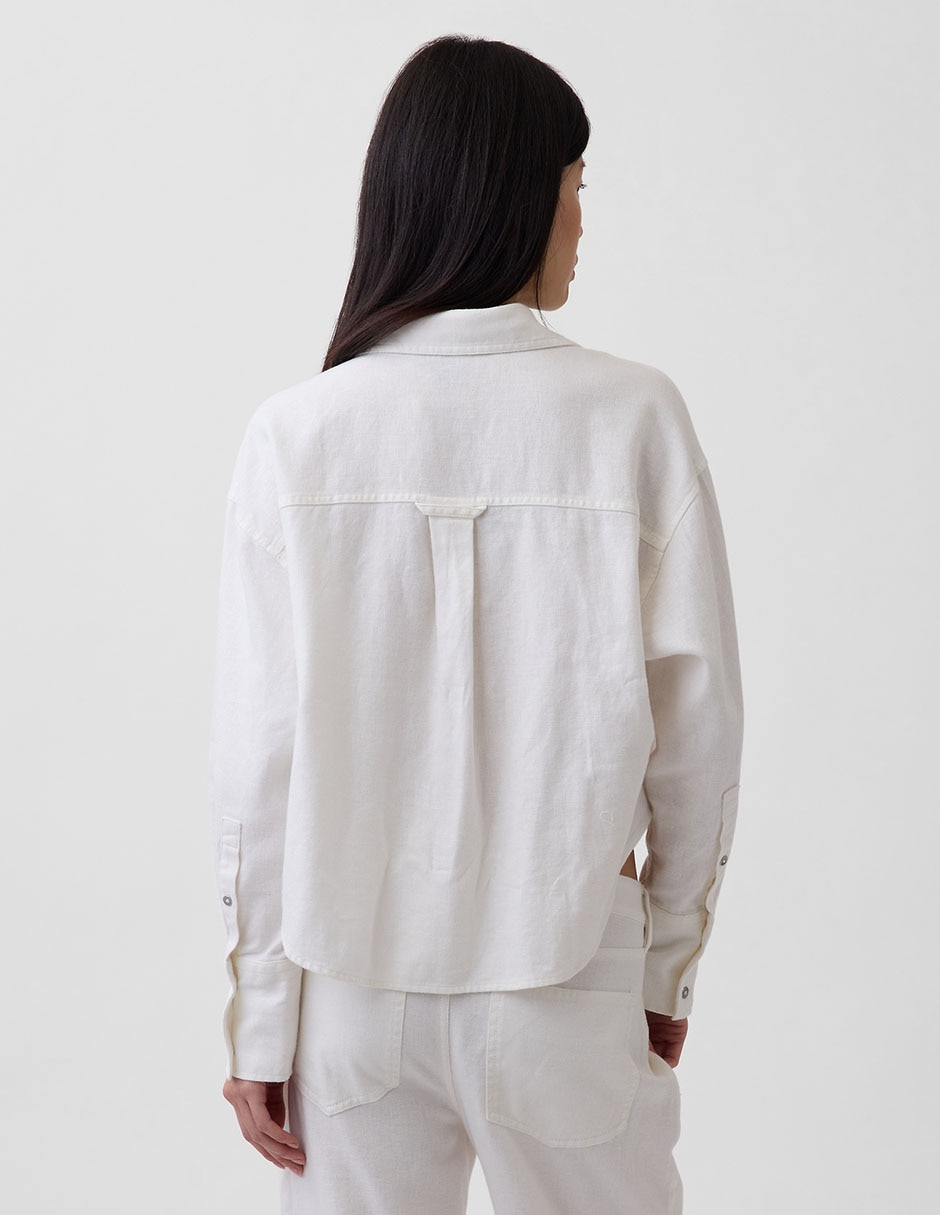 Camisa manga larga para mujer 3