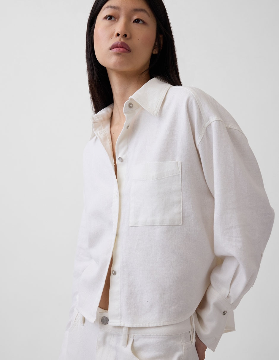 Camisa manga larga para mujer 4