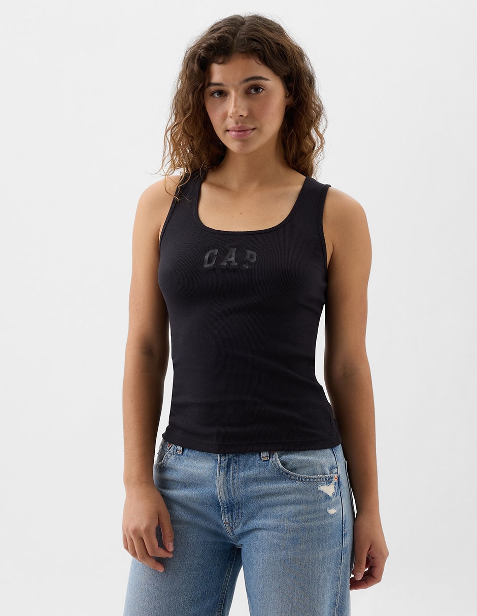 Playera tank cuello redondo para mujer Playera tank cuello redondo para mujer