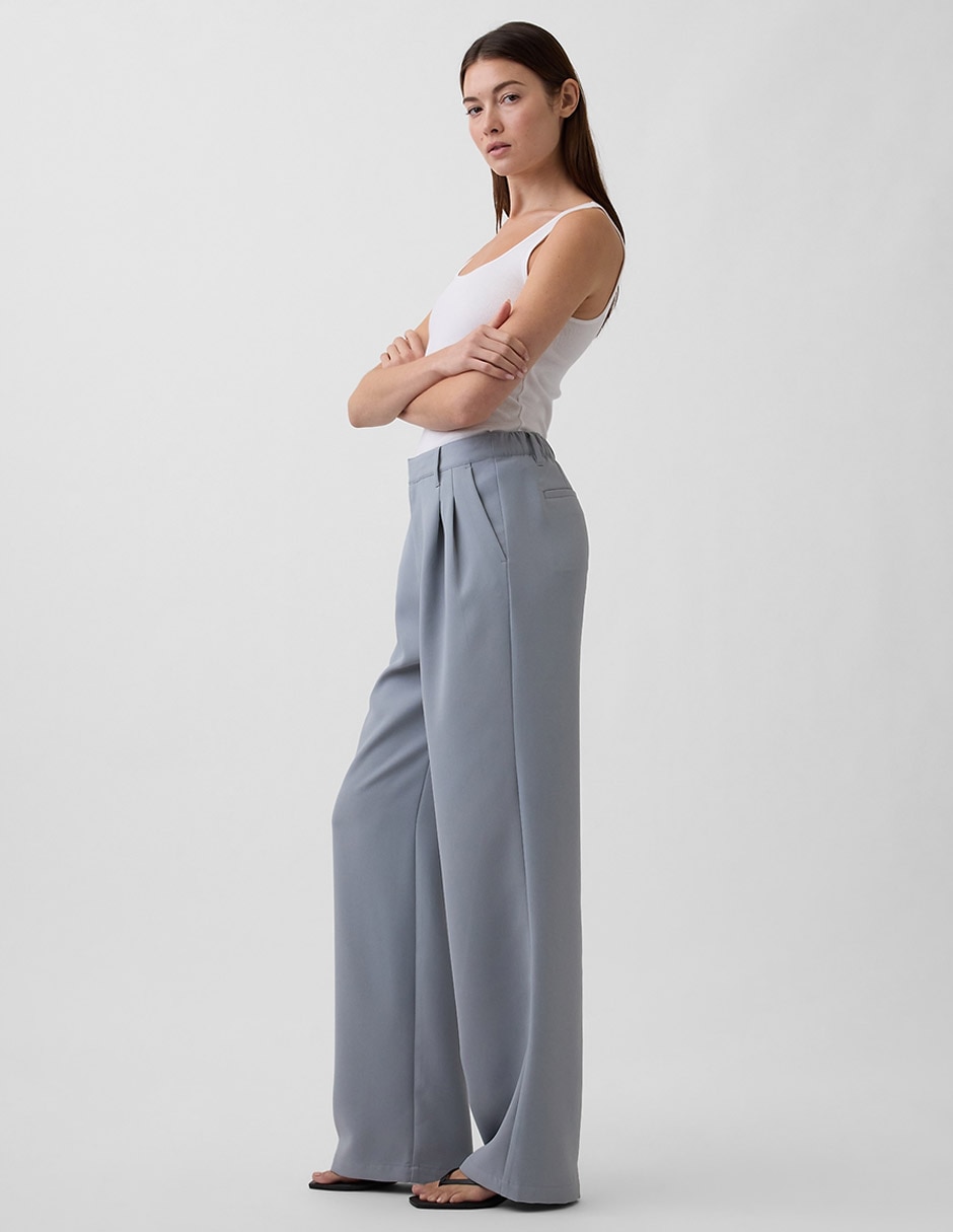Pantalón de vestir straight para mujer