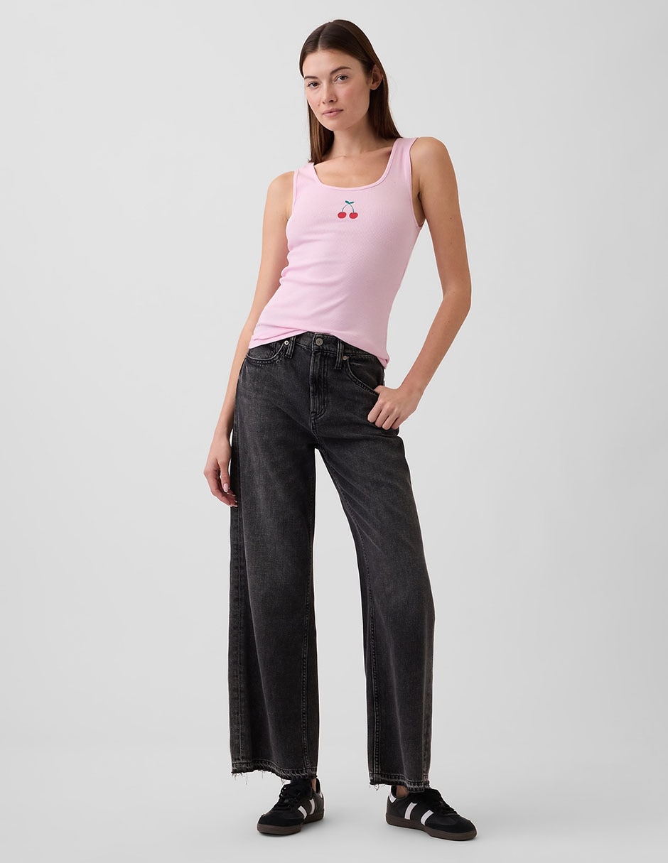 Playera tank cuello redondo para mujer 3