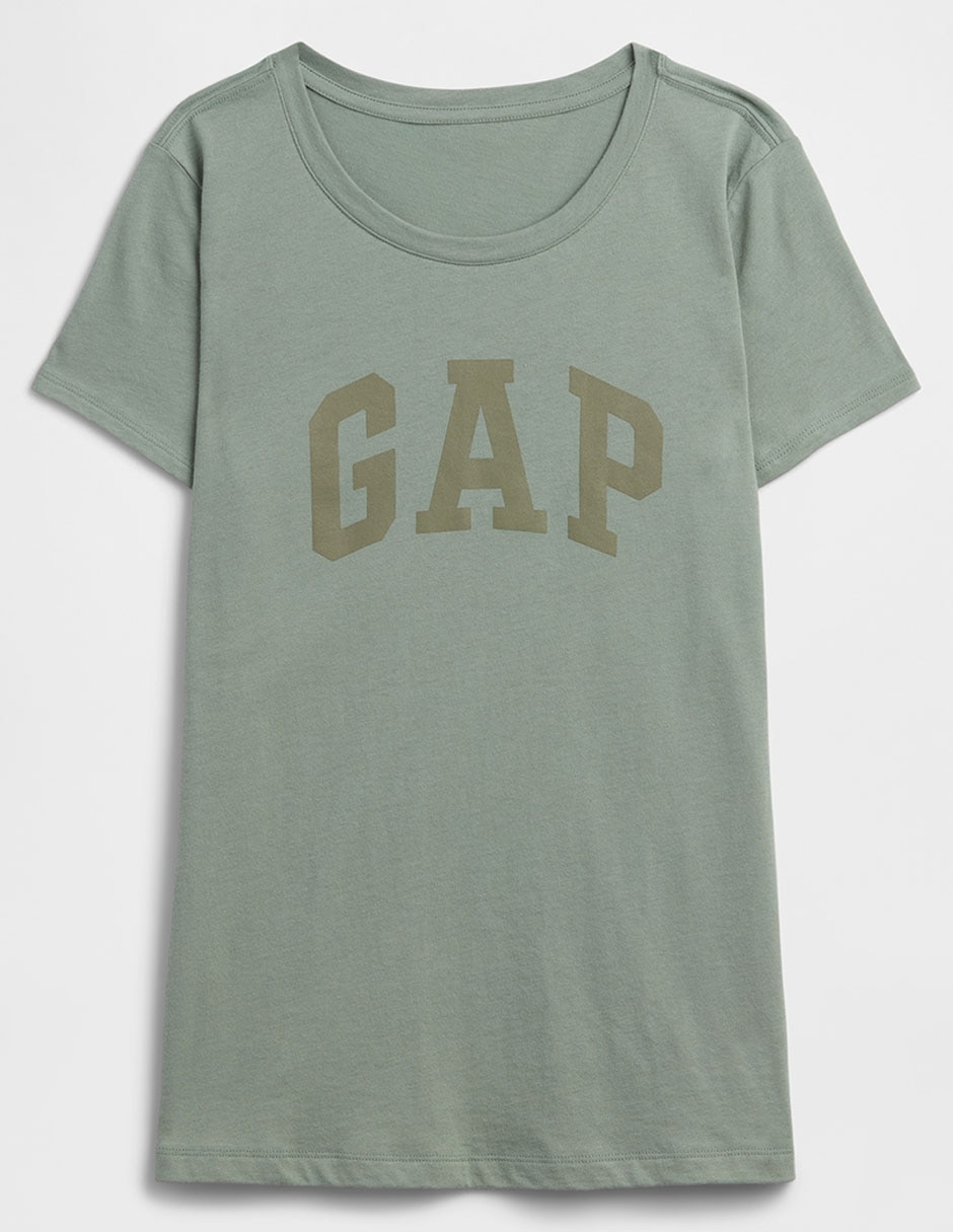 Playera manga corta cuello redondo para mujer 5