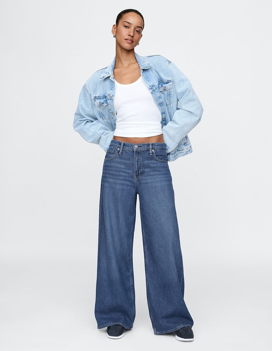 Jeans wide legpara mujer
