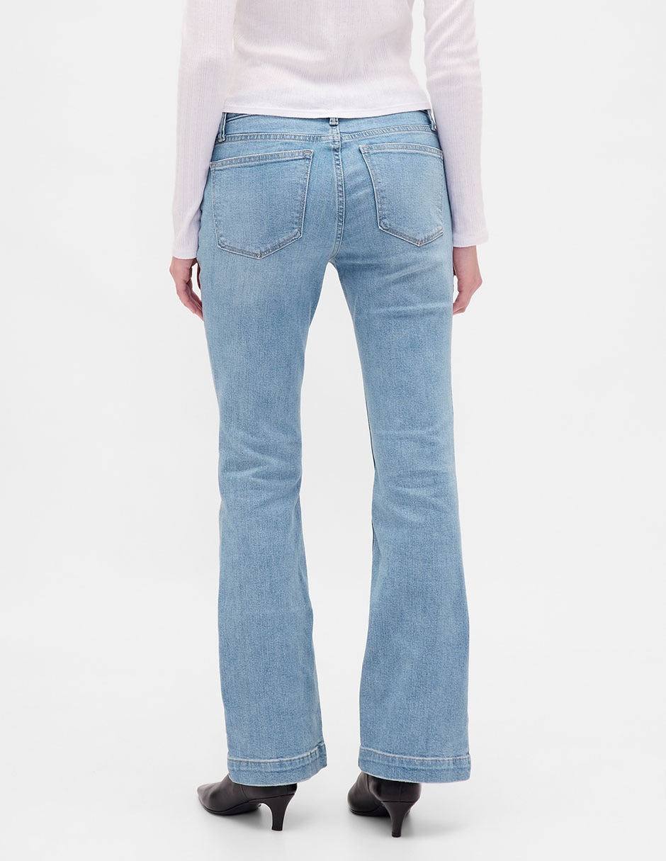 Jeans bota para mujer