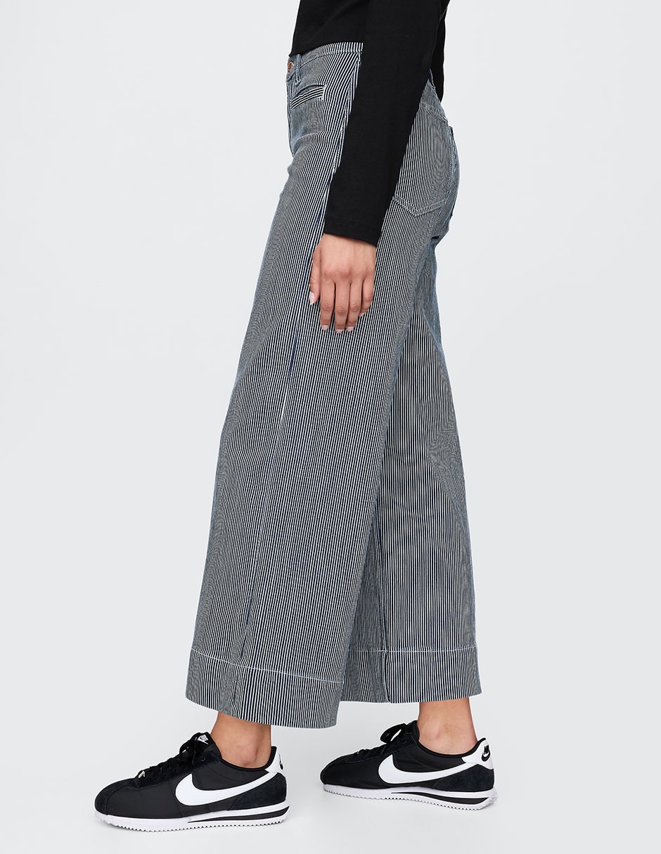 Jeans relaxed wide leg para mujer