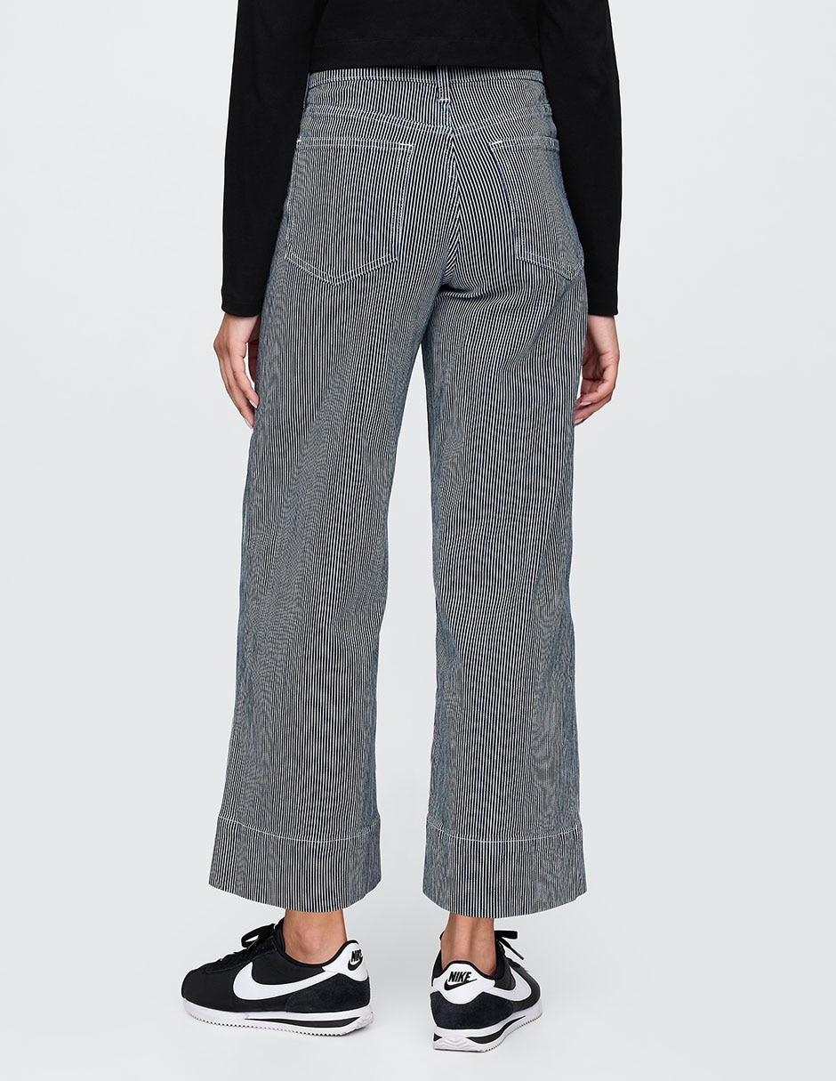 Jeans relaxed wide leg para mujer