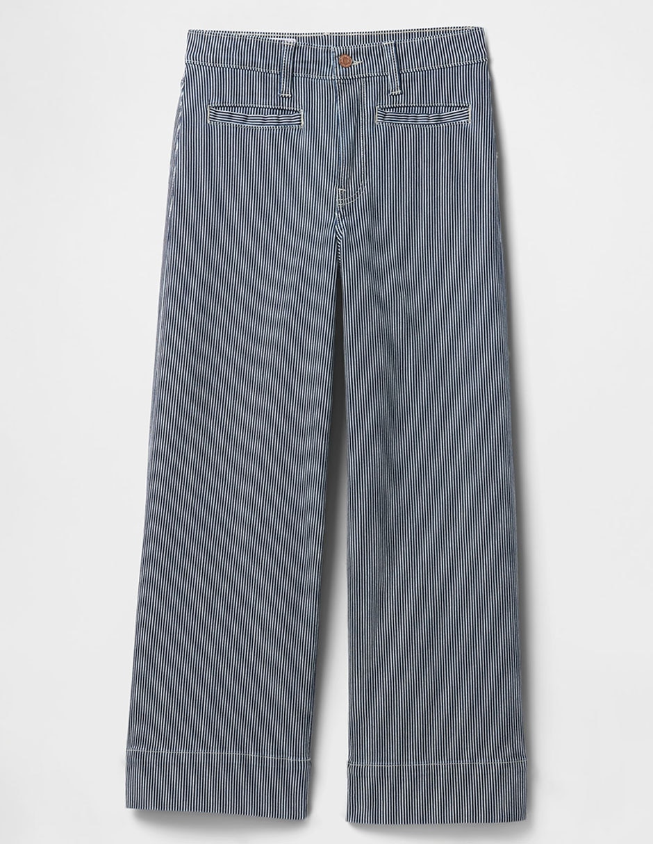 Jeans relaxed wide leg para mujer