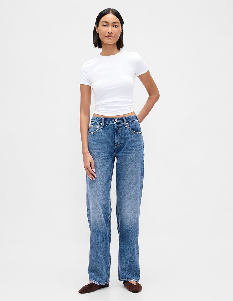 Jeans relaxed straight para mujer Jeans relaxed straight para mujer