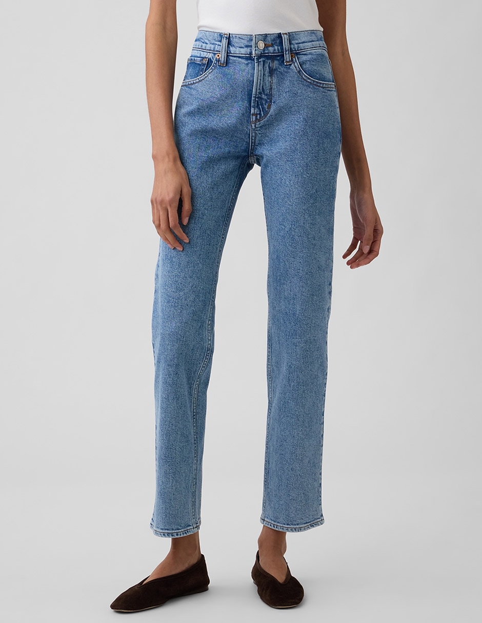 Jeans straight para mujer