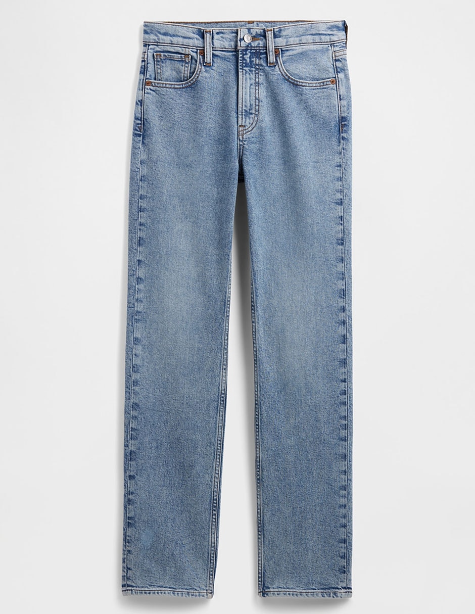 Jeans straight para mujer 5