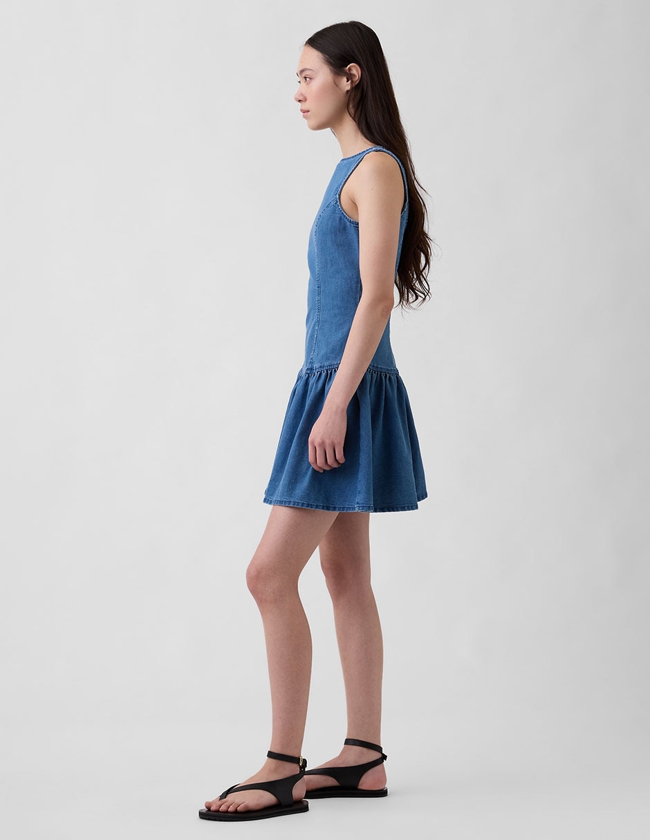 Vestido corto casual para mujer