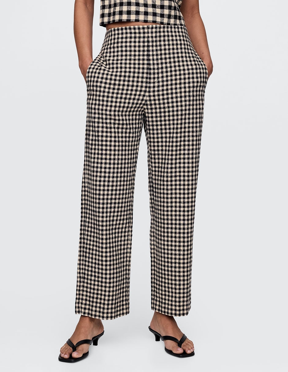 Pantalón relaxed straight para mujer 1