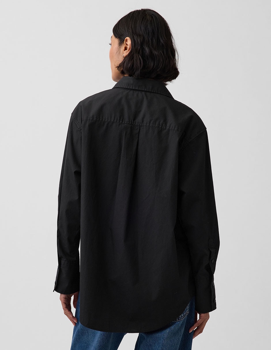 Camisa de algodón manga larga para mujer 2