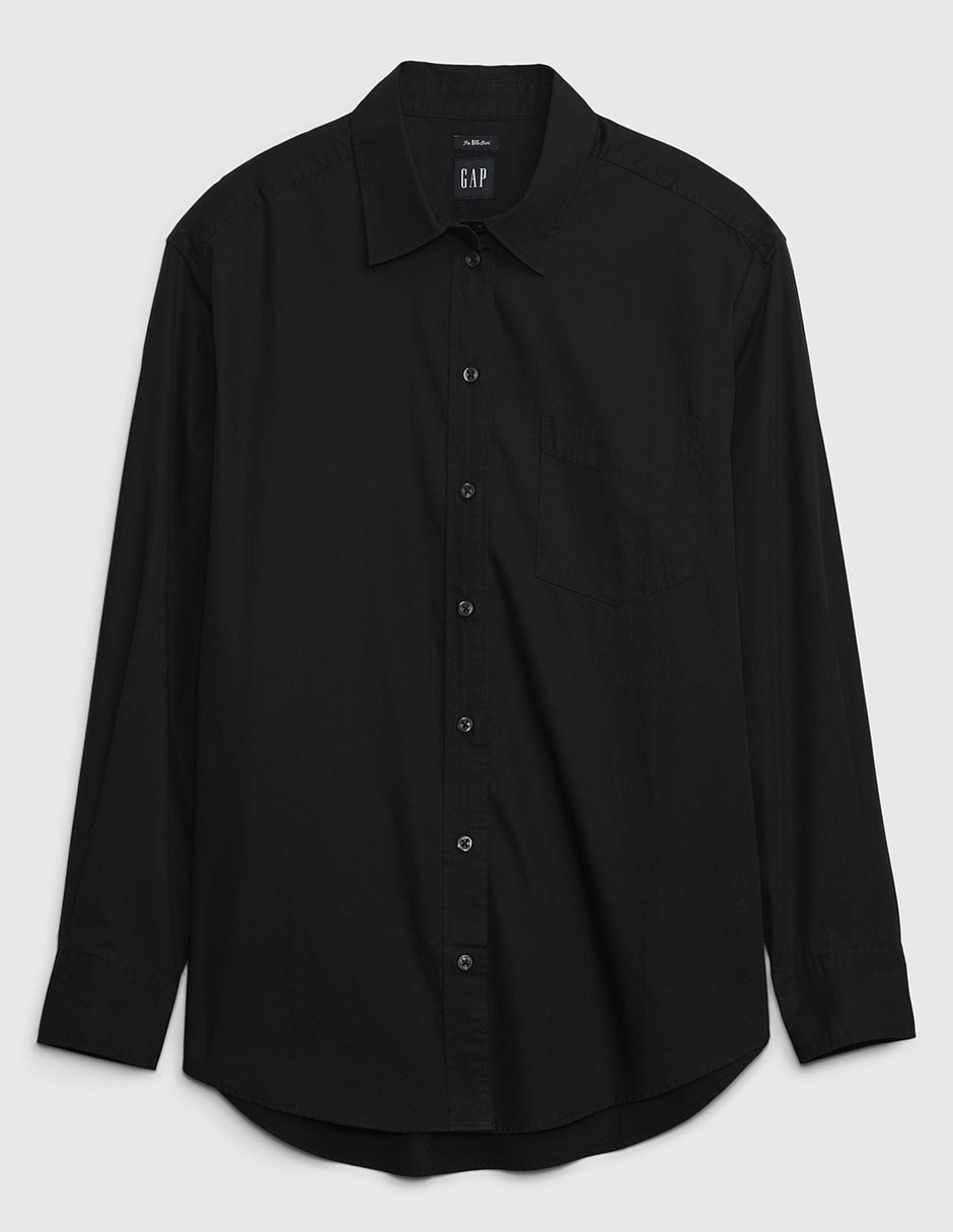 Camisa de algodón manga larga para mujer 4