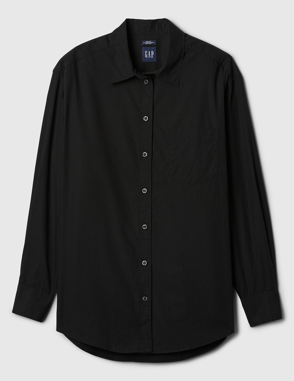 Camisa de algodón manga larga para mujer 5