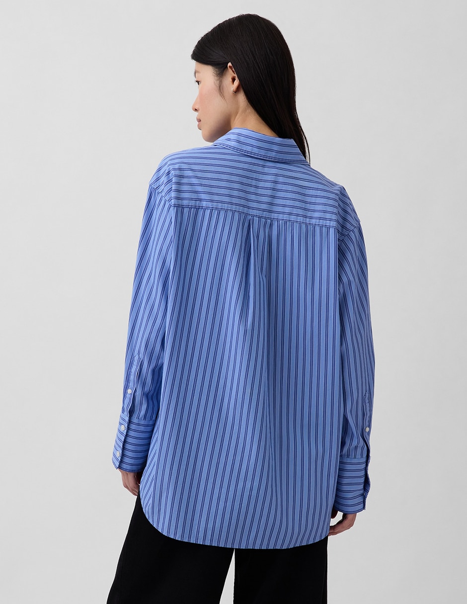 Camisa de algodón manga larga para mujer 3