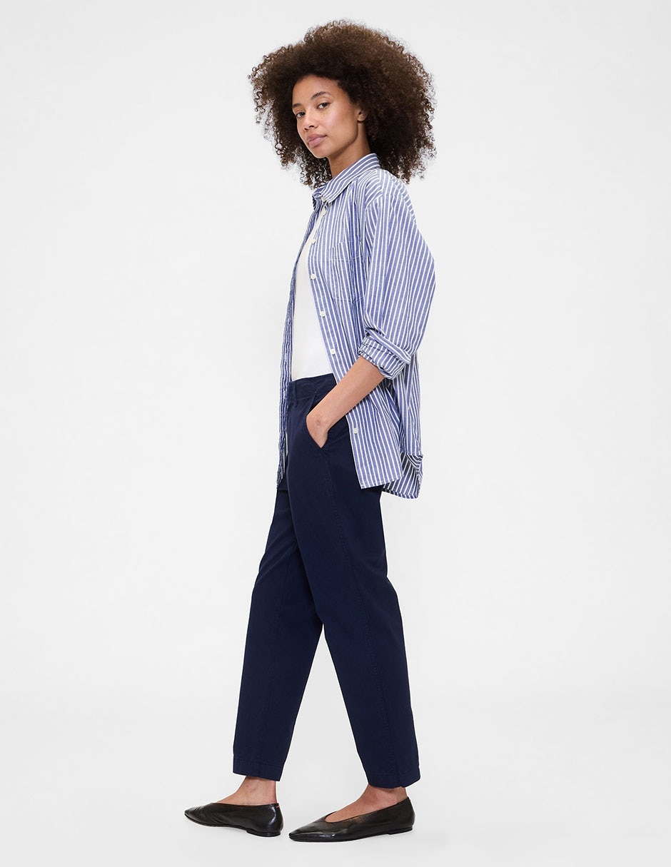 Pantalón chino straight para mujer