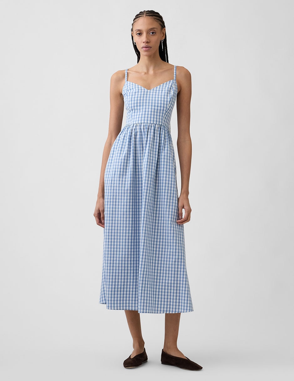 Vestido midi casual para mujer Vestido midi casual para mujer