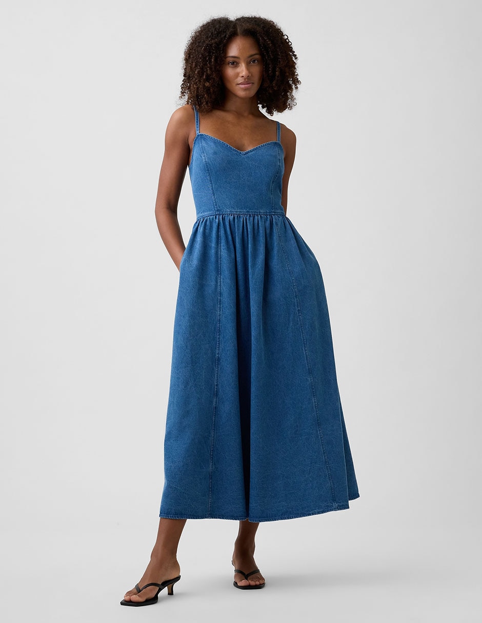 Vestido crop casual para mujer