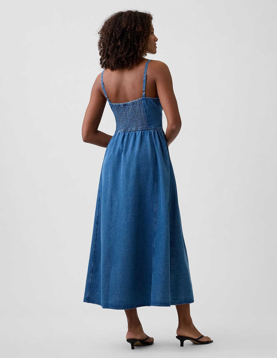 Vestido midi casual para mujer