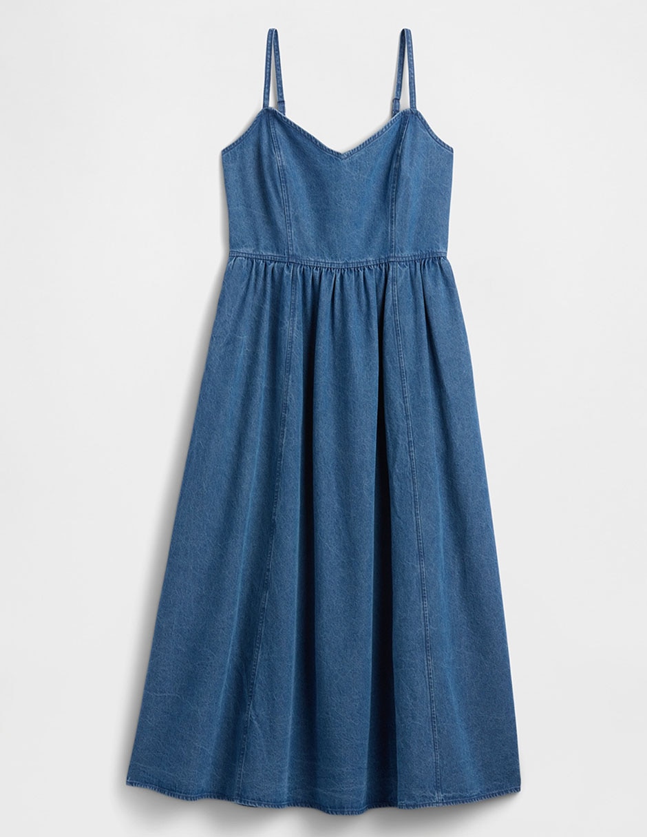 Vestido midi casual para mujer