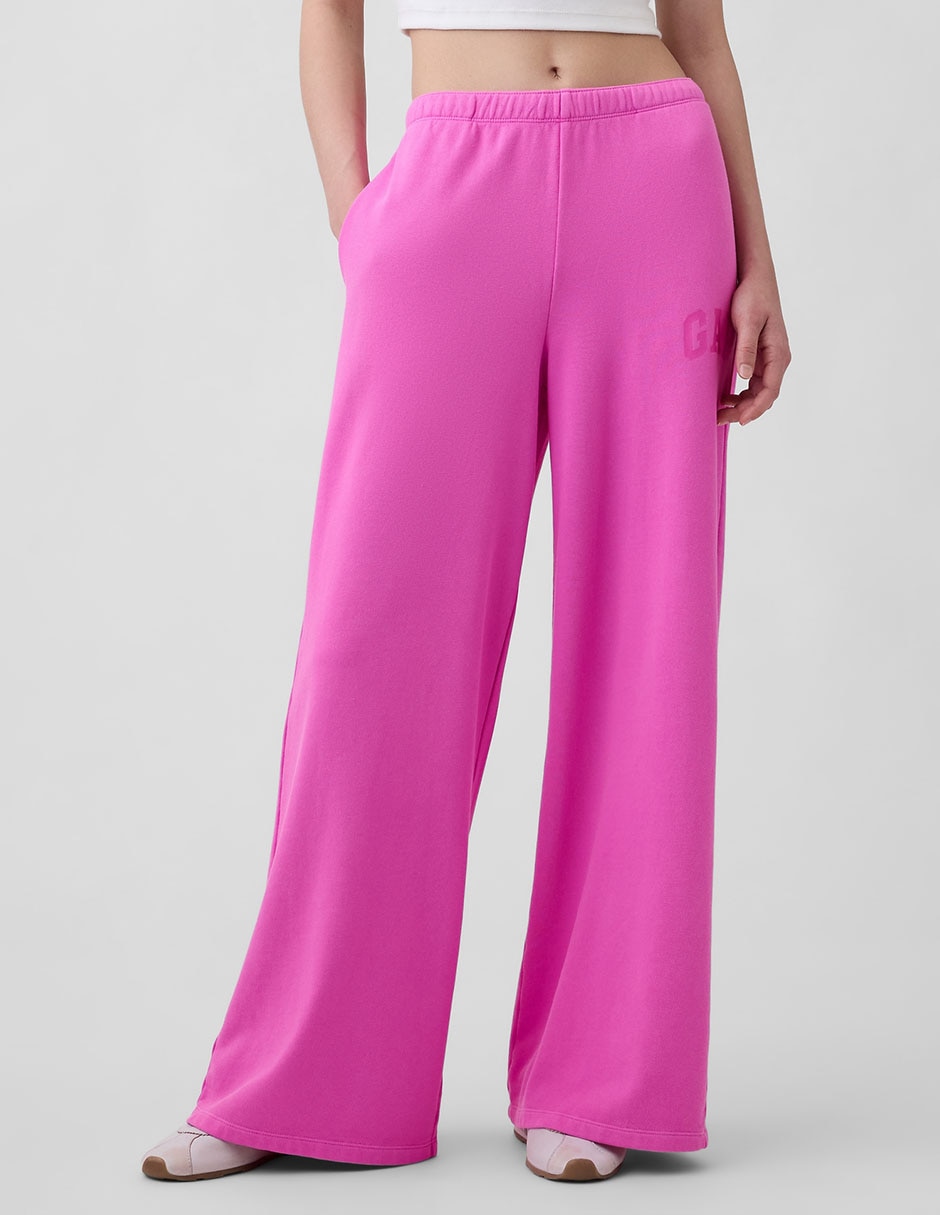 Pants wide leg con elástico para mujer Pants wide leg con elástico para mujer