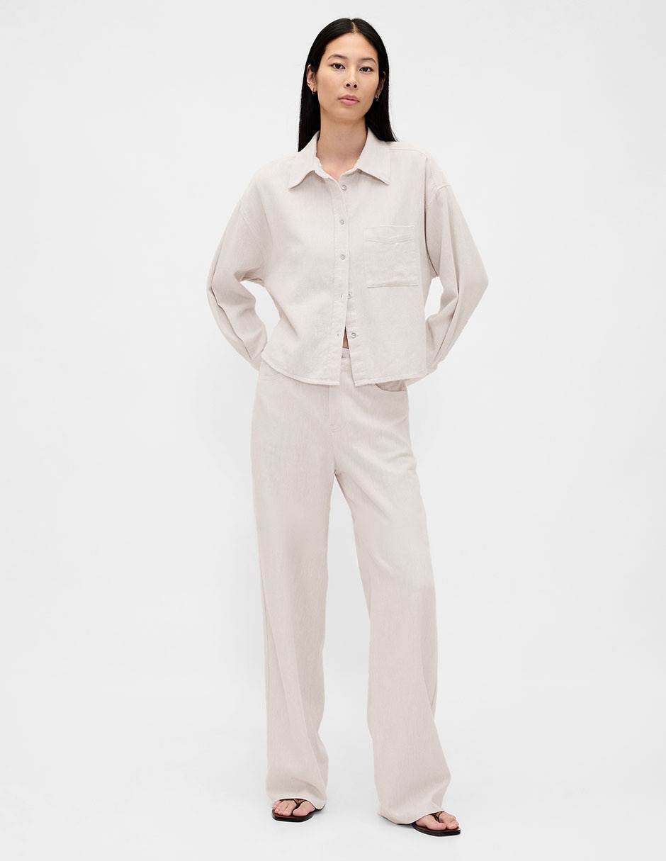 Camisa manga larga para mujer