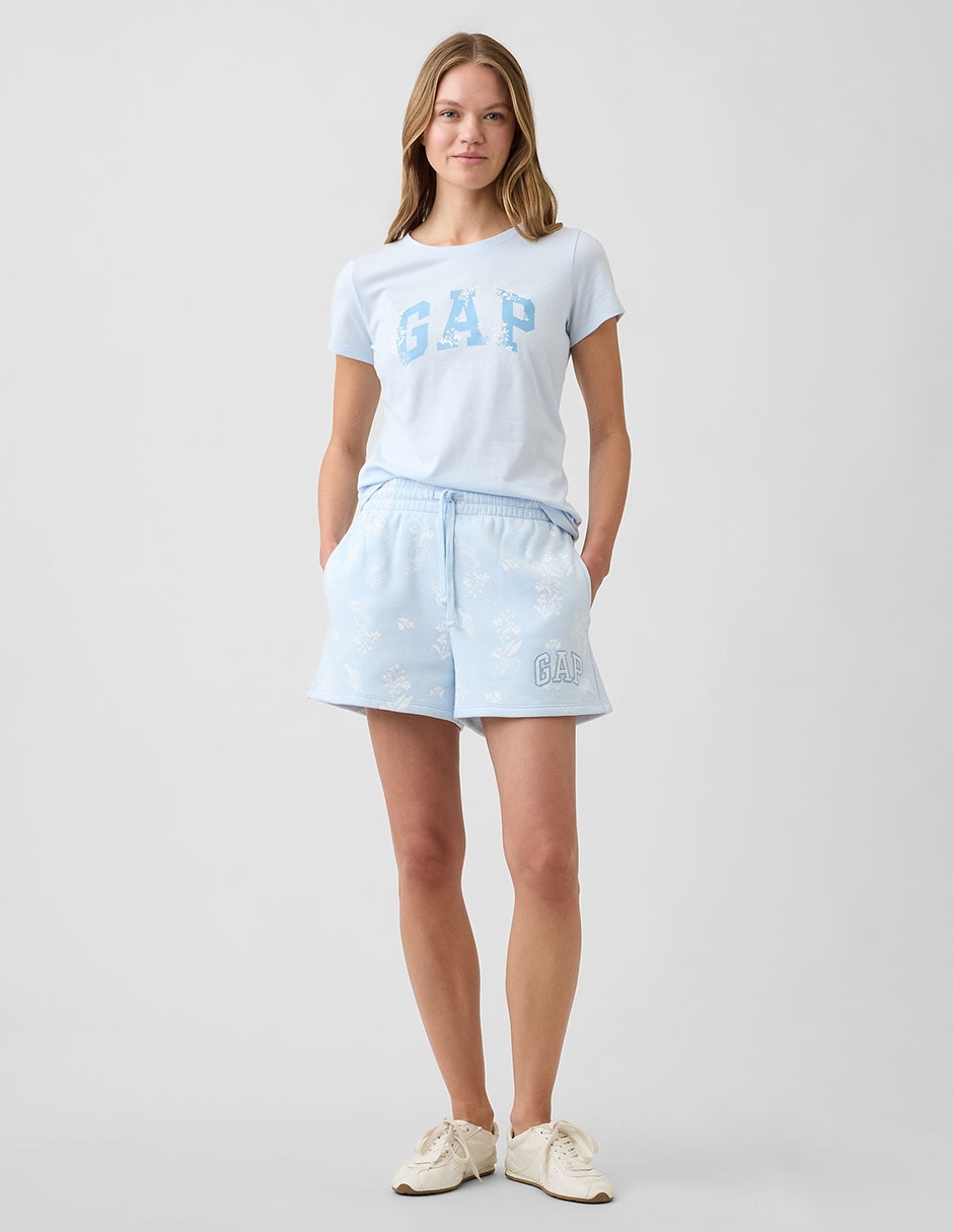 Playera manga corta cuello redondo para mujer 3