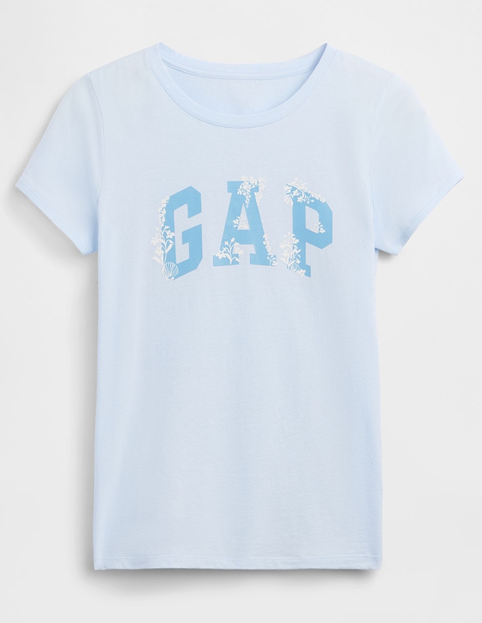 Playera manga corta cuello redondo para mujer 5