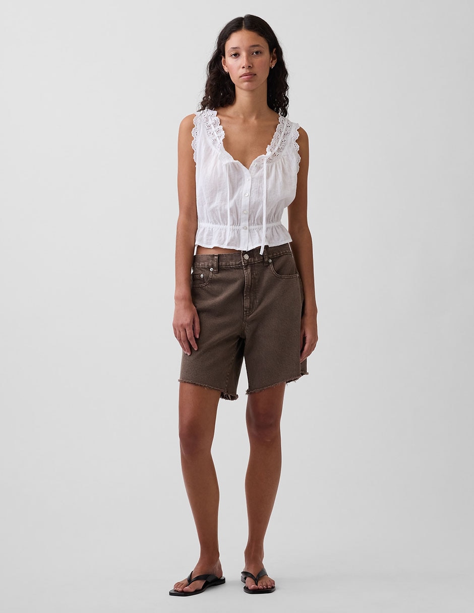 Short De Mezclilla Para Mujer