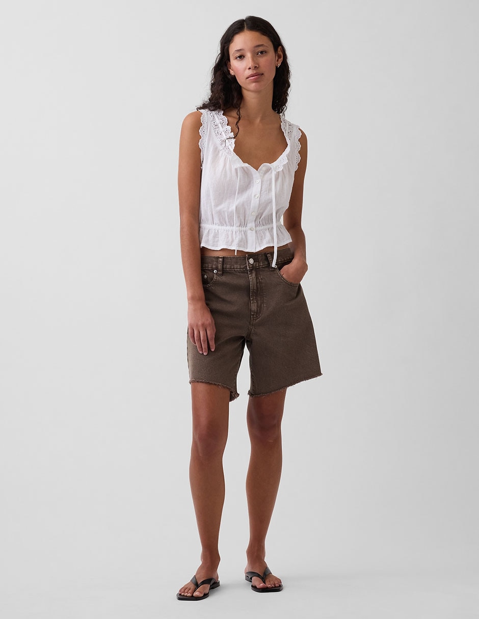 Short De Mezclilla Para Mujer