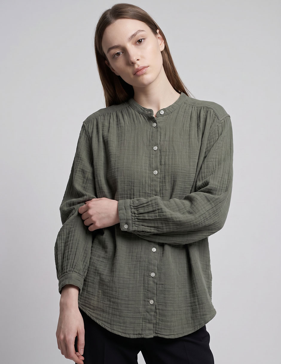 CAMISA GAP 896732 ALGODÓN AMPLIA