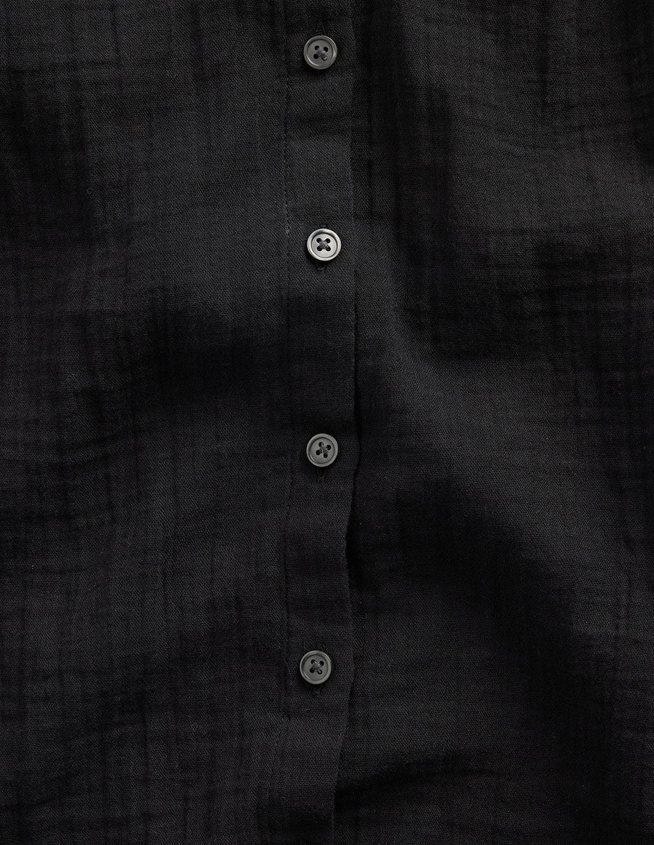 Camisa de algodón manga larga para mujer 4