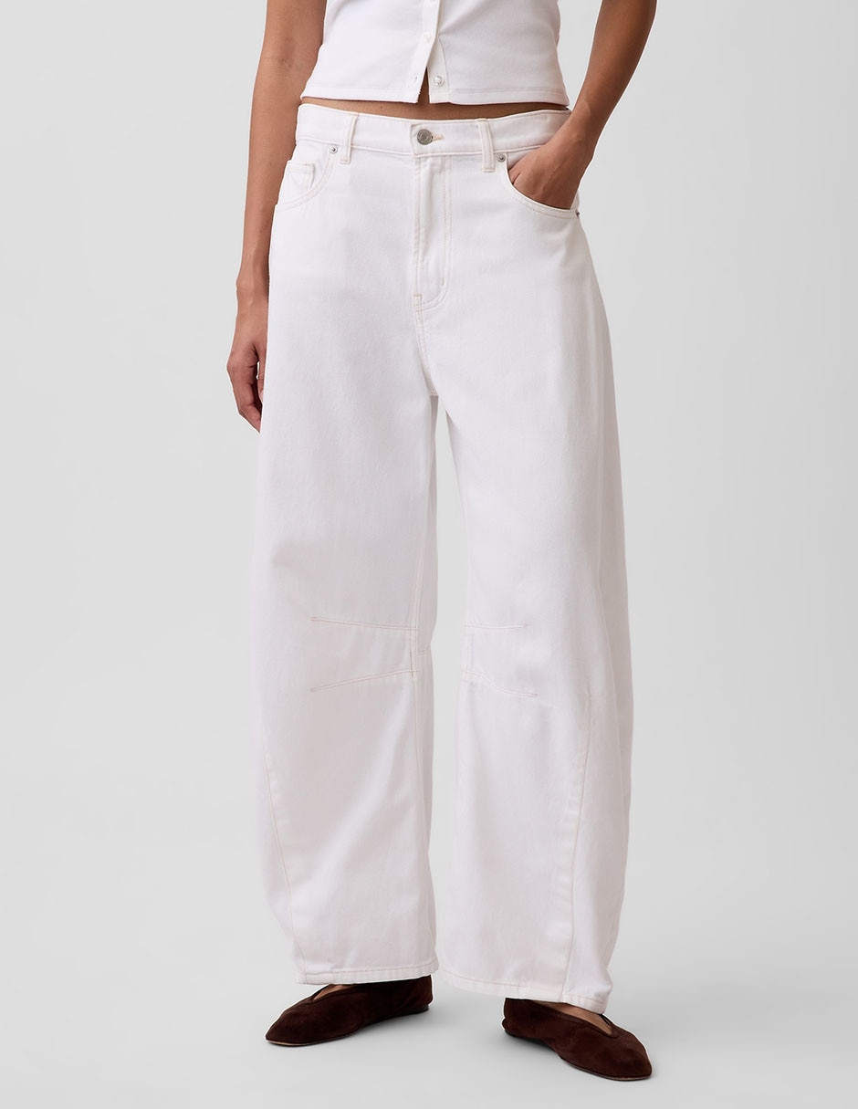 Jeans relaxed horseshoe para mujer Jeans relaxed horseshoe para mujer