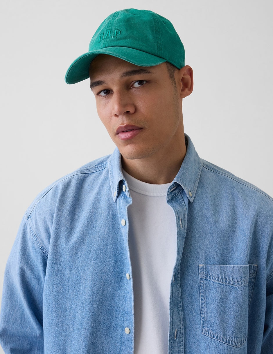 Gorra visera curva hebilla casual adulto
