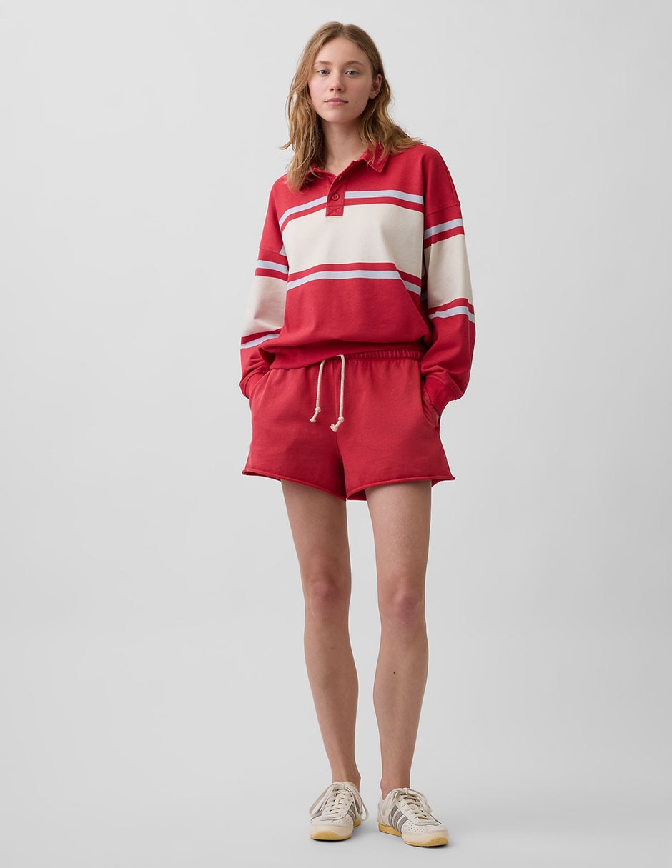 Sudadera Gap a rayas abierto para mujer