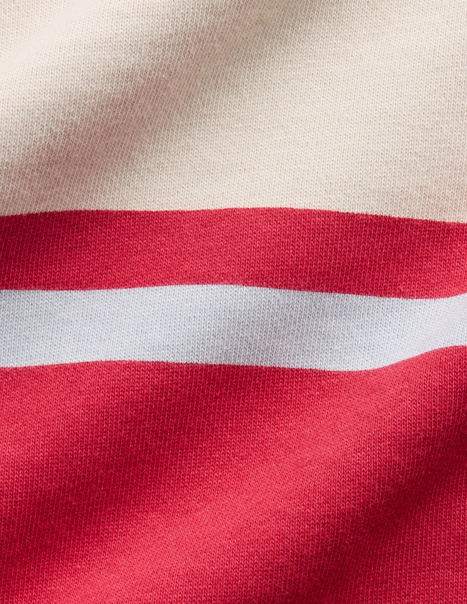 Sudadera Gap a rayas abierto para mujer