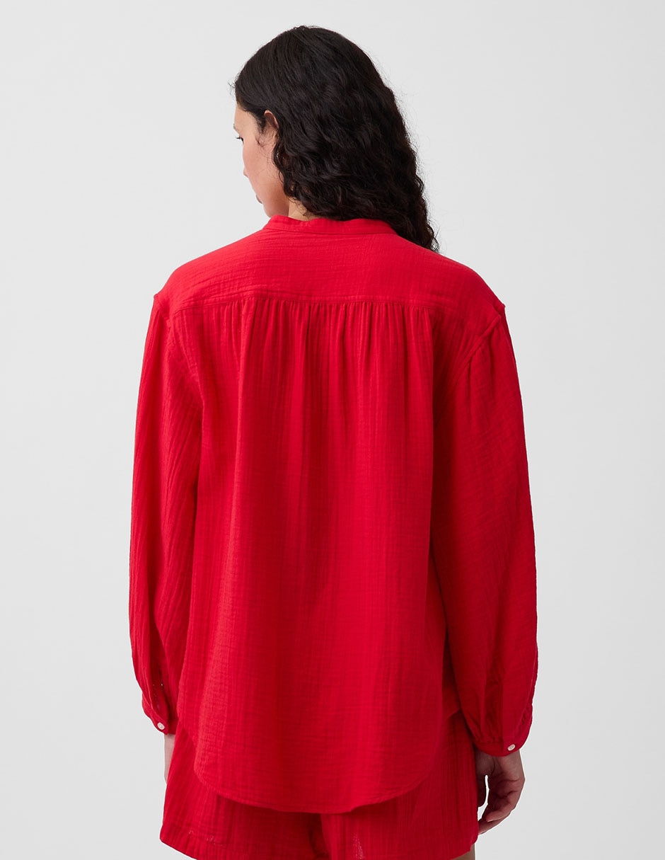 CAMISA GAP 896732.SU26 ALGODÓN AMPLIA