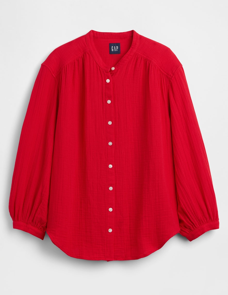 CAMISA GAP 896732.SU26 ALGODÓN AMPLIA